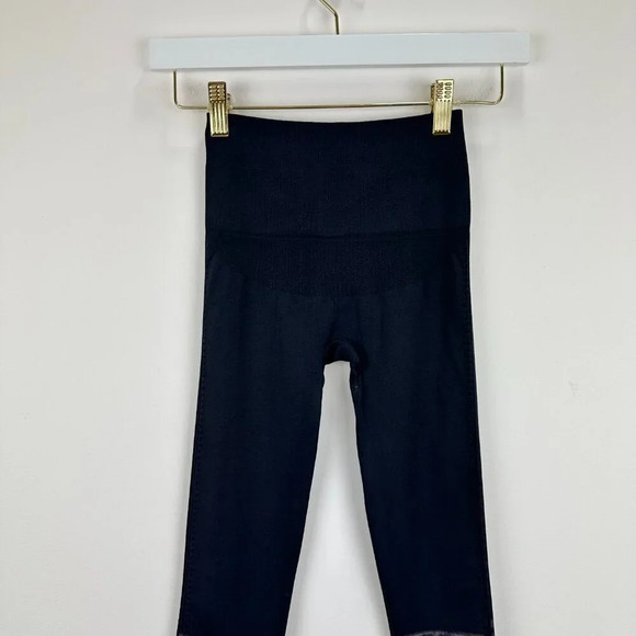 NEW Free People Tie Dye Leggings Movement Washed Barley XS Small High Waist. - Picture 7 of 12